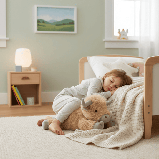 Plysjleketøy Highland Cattle med Rustikk Sjarm 3