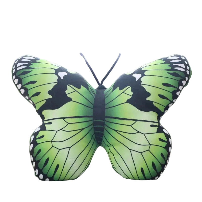 Plysjpute med Livlig Sommerfugldesign 0