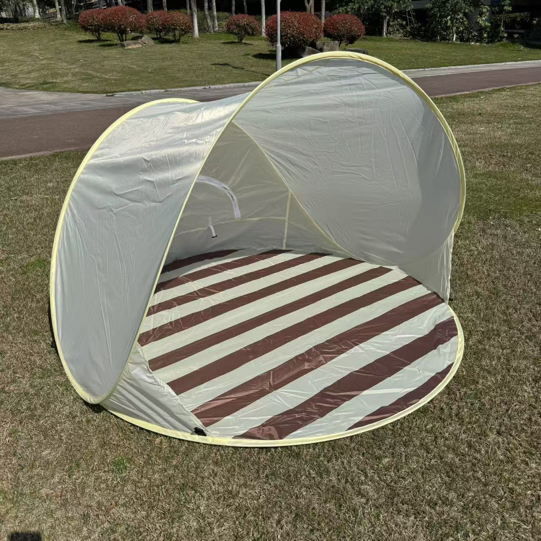 Pop-up Strandtelt med Privatlivsskjerm for Enkel Oppsett 1