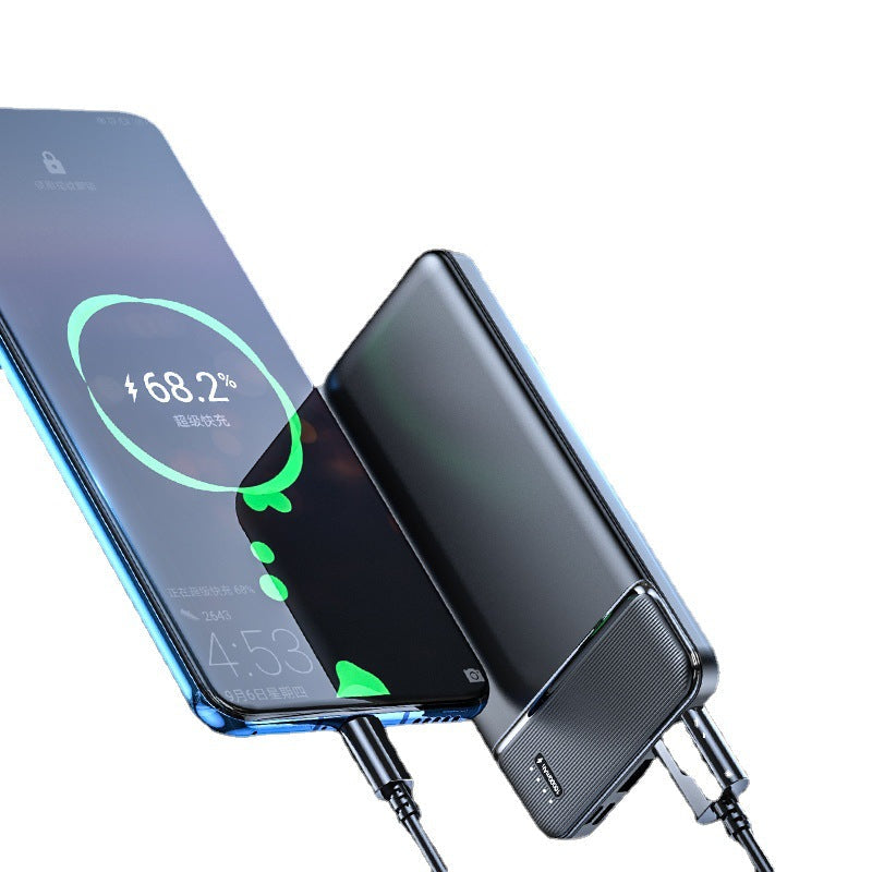 Powerbank 20000mAh Nødlader Med Flere USB-porter For Rask Lading 2