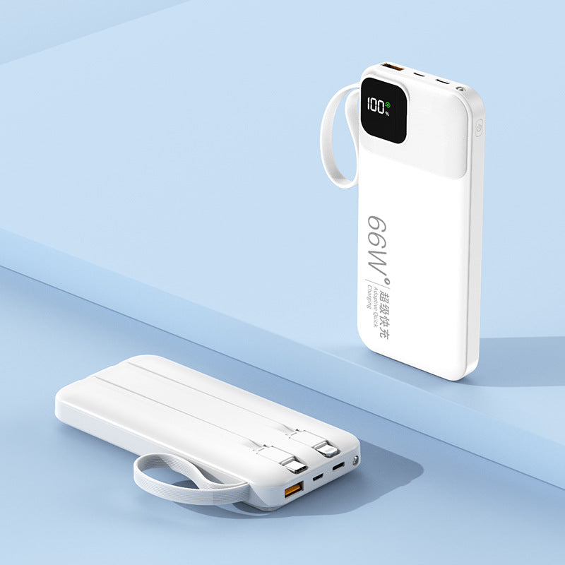 Powerbank 20000mAh med LED-Display og Hurtiglading for Menn og Kvinner 0