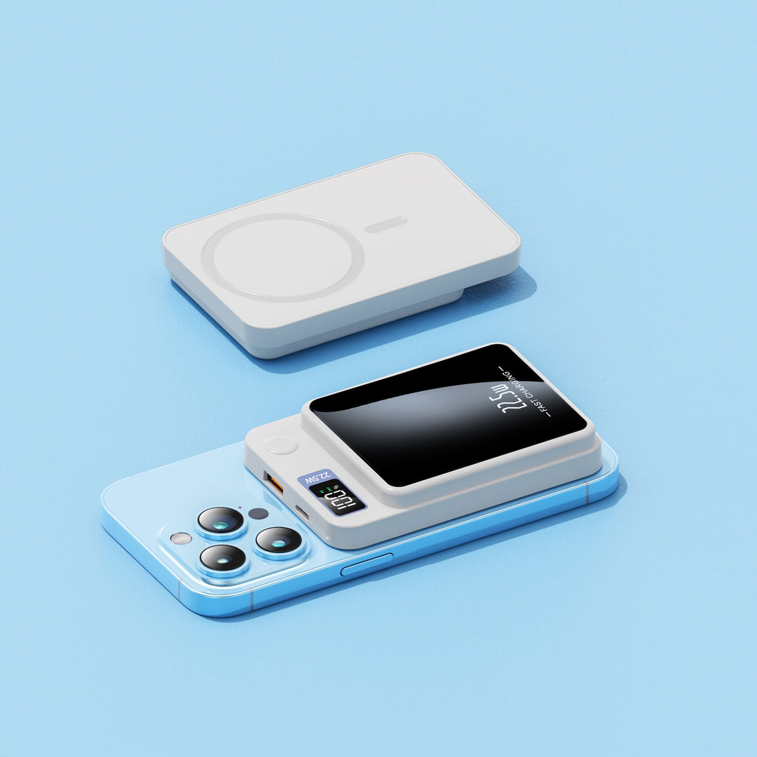 Powerbank 20000mAh med Rask Lading og LED-display Nødlader 4