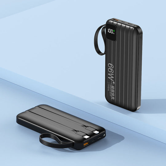 Powerbank med digital ladestatusindikator og hurtiglading for menn og kvinner 2