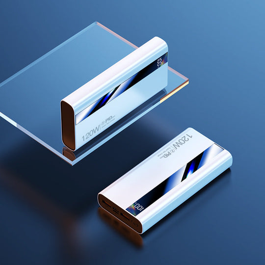 Powerbank med digitalt LED-display og hurtiglading for menn og kvinner 0