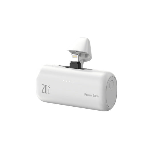 Powerbank med integrert ladeport og LED-indikator for rask lading 0