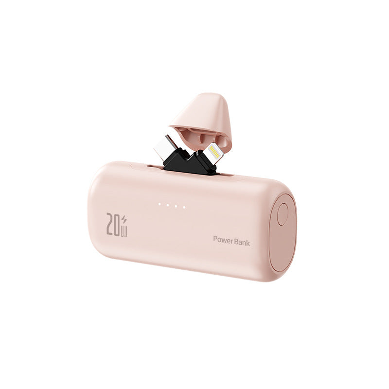 Powerbank med integrert ladeport og LED-indikator for rask lading 1