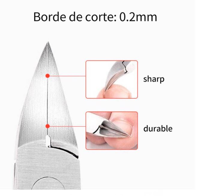 Profesjonell Negleklipper Ergonomisk Design 0
