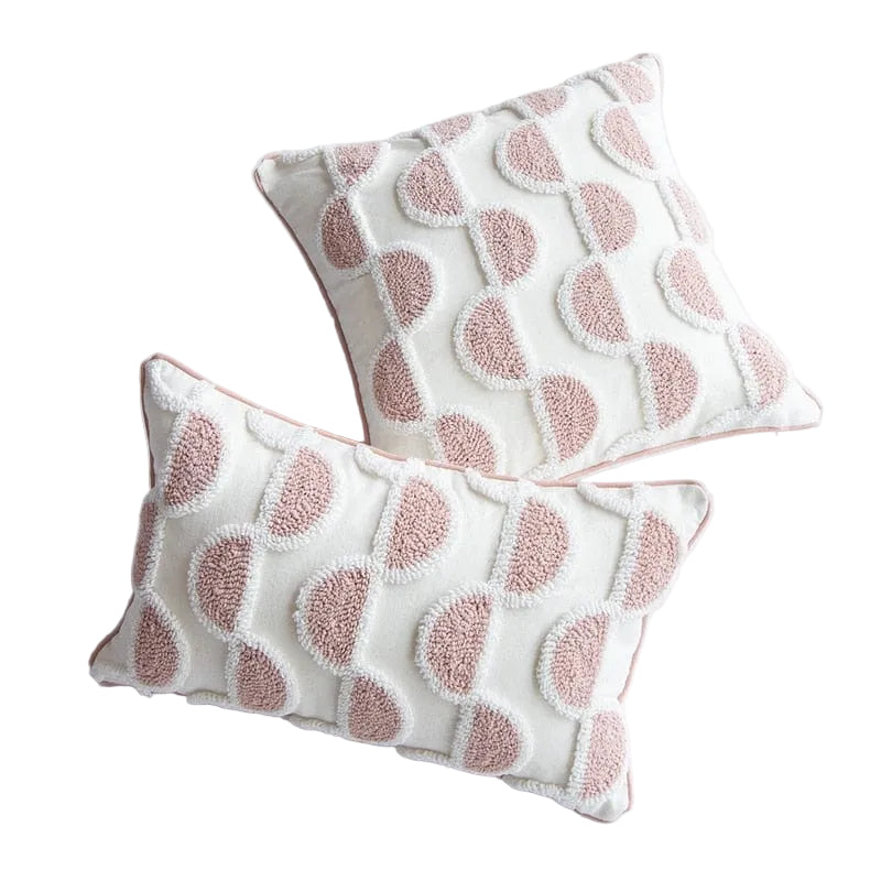 Pute med Abstrakt Loop-tufting 0