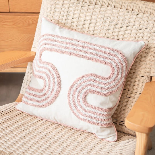 Pute med Abstrakt Loop-tufting 2
