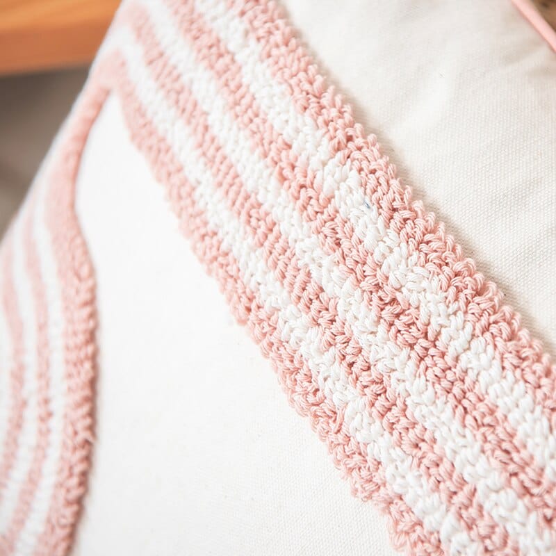 Pute med Abstrakt Loop-tufting 7