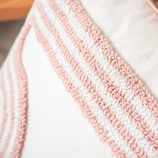 Pute med Abstrakt Loop-tufting 7