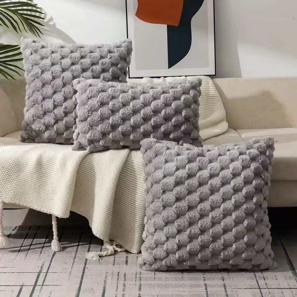 Putetrekk med 3D-design for moderne interiør 11