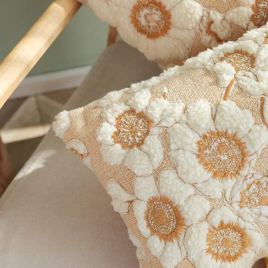 Putetrekk med Blomsterdesign for Stue og Soverom 4