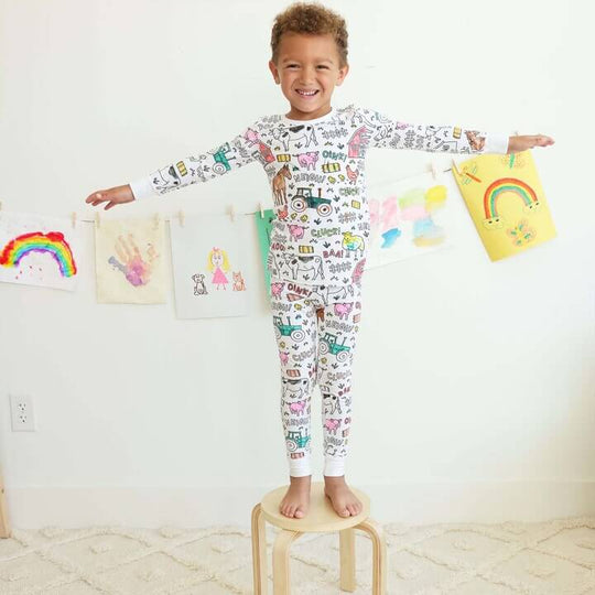 Pyjama Enfant Créatif Interactif Personnalisable 3