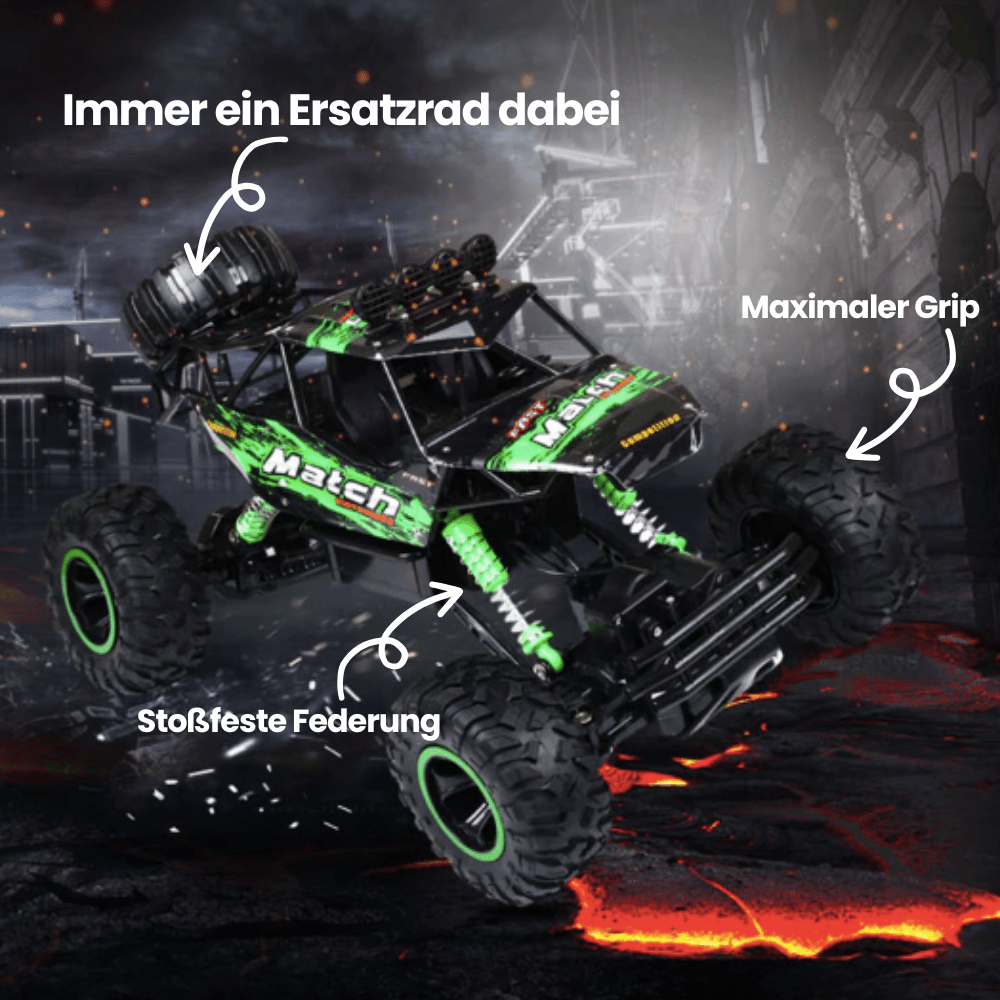RC Monstertruck 4x4 Off-Road Kjøretøy for Alle Terreng 3