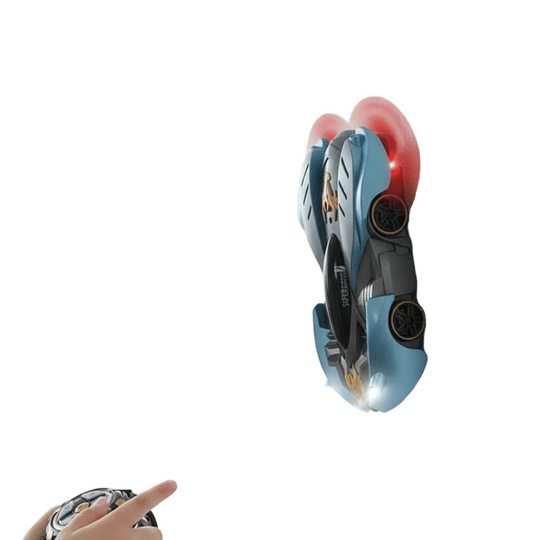 Radiostyrt Stuntbil for Vegg- og Takkjøring med LED Belysning og 360° Stunts 0