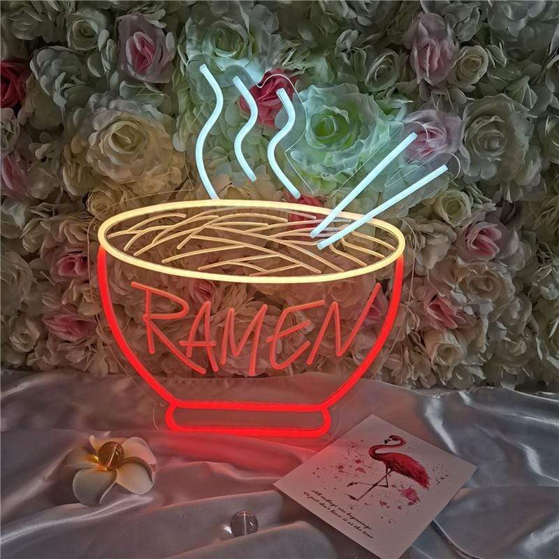 Ramen Neon Lys Skilt 0