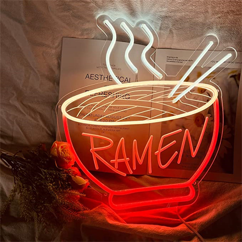 Ramen Neon Lys Skilt 1