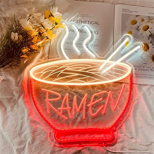 Ramen Neon Lys Skilt 2