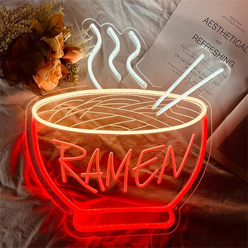 Ramen Neon Lys Skilt 3