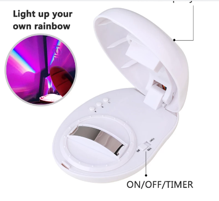 Regnbueprojektor Lampe for Romantisk Atmosfære 1