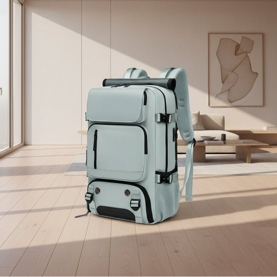Reiseryggsekk med USB-port og vanntett design 1