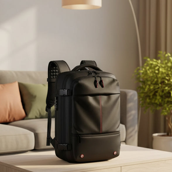 Reisevennlig Laptop Ryggsekk Komprimerbar 0
