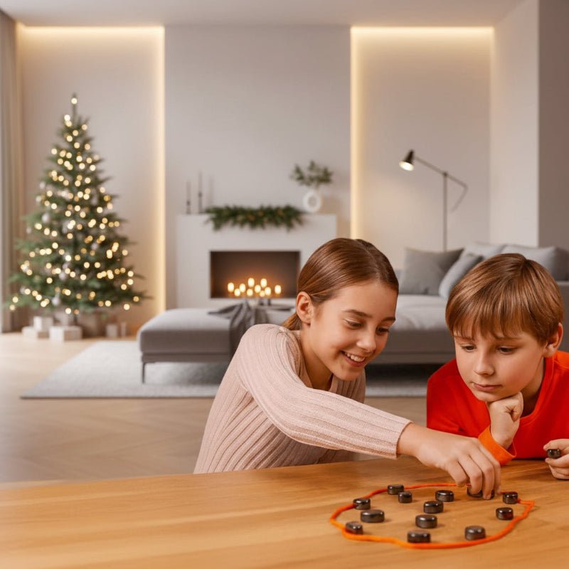 Reisevennlig Magnetisk Sjakkspill for Strategiske Spillere 2