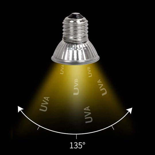 Reptil Lampe UVA+UVB for Kjæledyr 3
