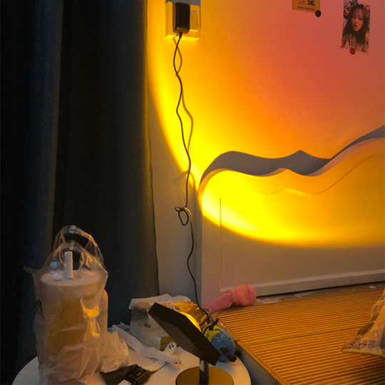 Retro Bordlampe med Varm LED Belysning 3