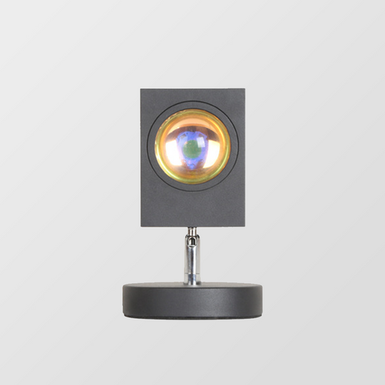Retro Bordlampe med Varm LED Belysning 4