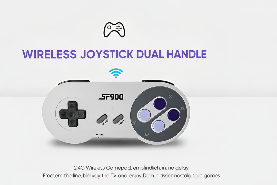 Retro Spillkonsoll med 926 Spill for Barn og Familie 1