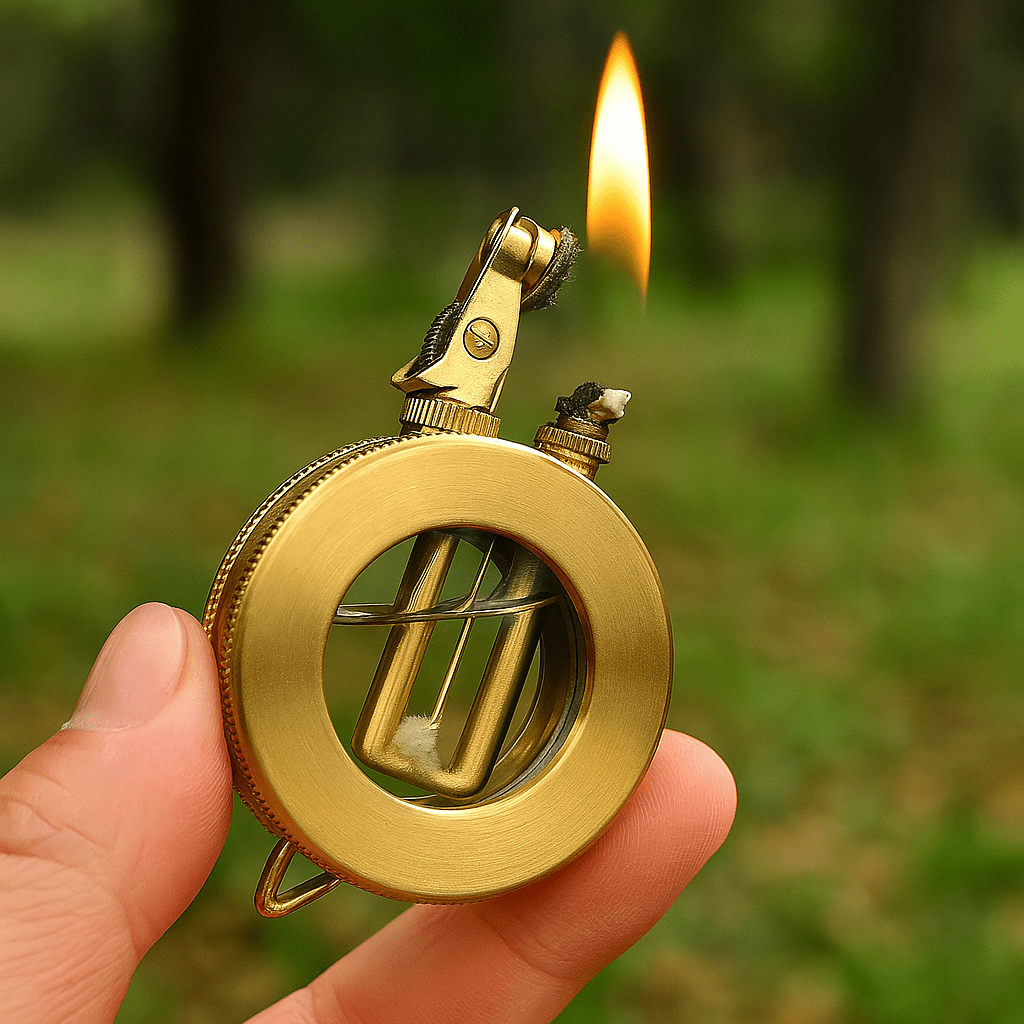 Retro Stormlighter med Solid Metallhus 1