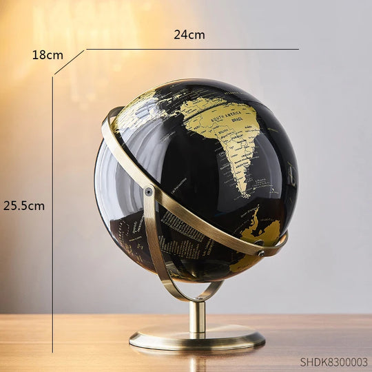 Retro Verdenskart Globe for Barn 10