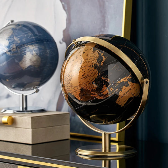 Retro Verdenskart Globe for Barn 2