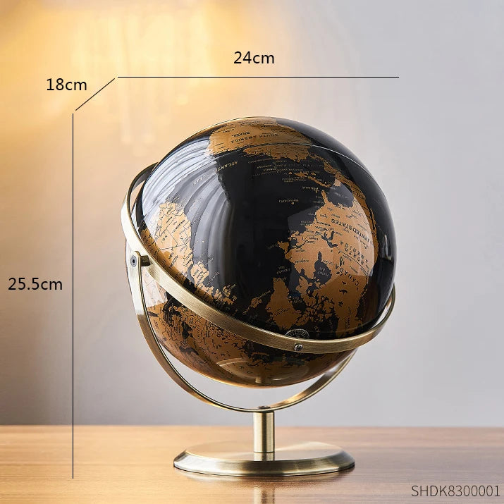 Retro Verdenskart Globe for Barn 8
