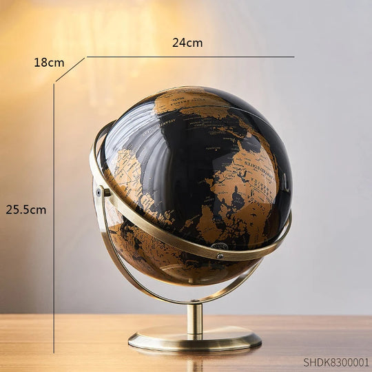 Retro Verdenskart Globe for Barn 8