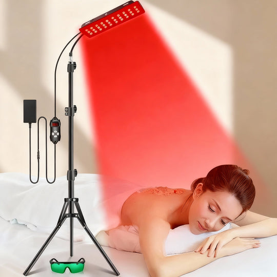 Rødt Lysterapipanel for Avslapning 0