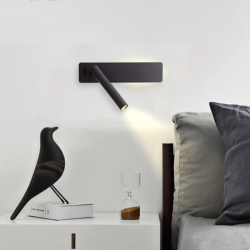 Roterbar LED-lampe for justerbar sengebelysning 3