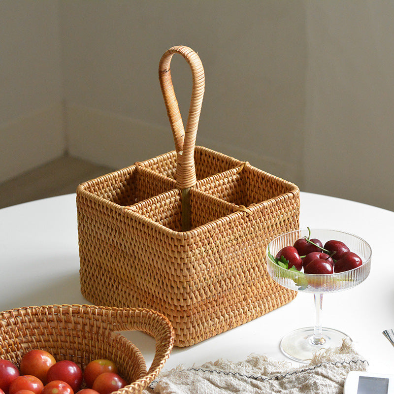 Rund Oppbevaringskurv for Kvinner med Elegant Design 2