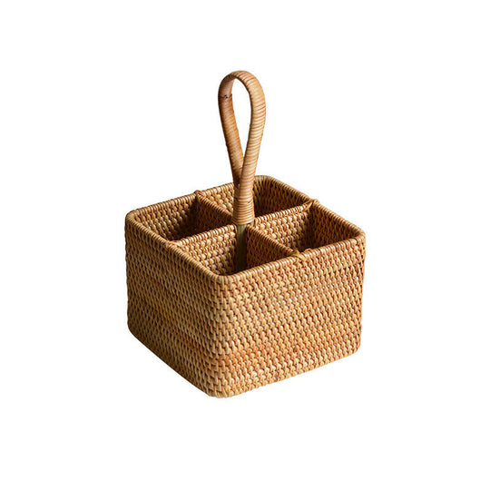 Rund Oppbevaringskurv for Kvinner med Elegant Design 5
