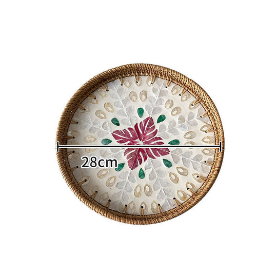 Rund Serveringsfat for Damer Mosaikkdesign 6