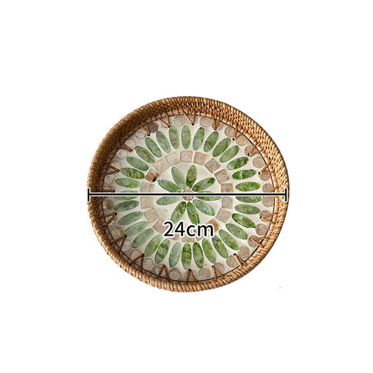 Rund Serveringsfat for Damer Mosaikkdesign 7