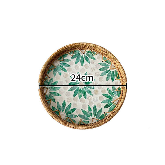Rund Serveringsfat for Damer Mosaikkdesign 9