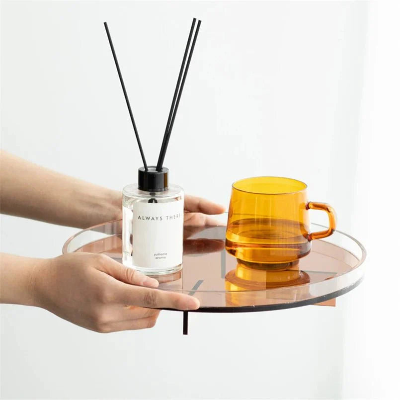 Rundt Oppbevaringsbrett for Baderom og Hjem 3