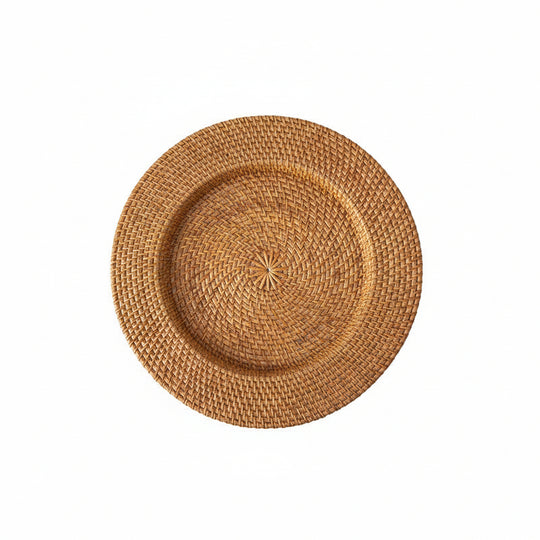 Rundt Serveringsfat Håndvevd Design 33 cm 4