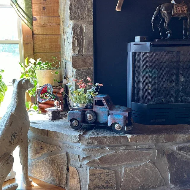 Rustikk Gårdsbil Plantekasse 5