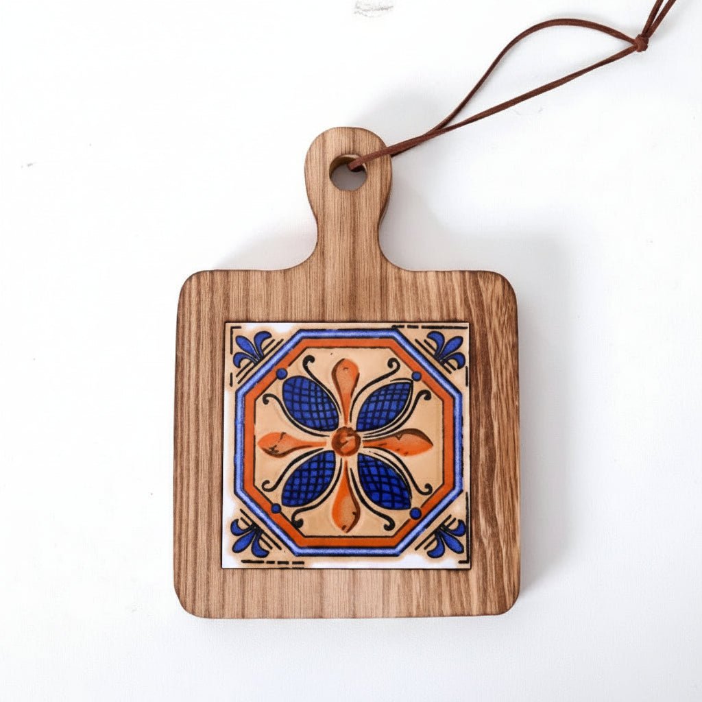 Rustikk Grytebrikke i Tre 20 x 14 cm 0