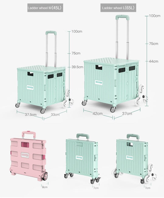 EZ-Carry Trolley Handlekurv