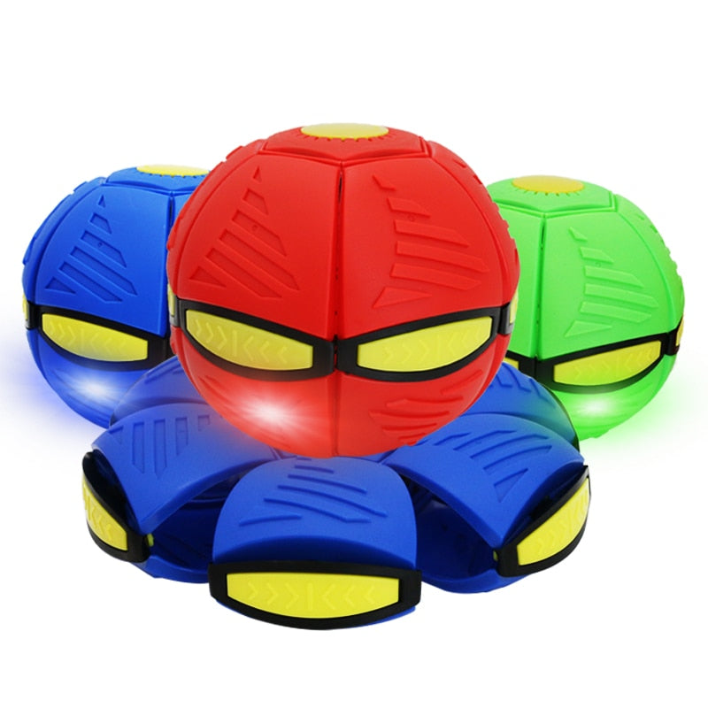 Opplyst UFO Disc Ball